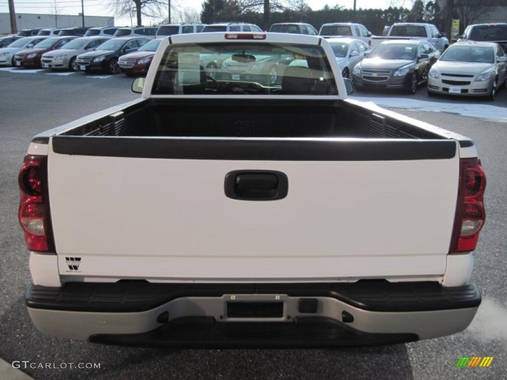 2003 Silverado 1500 Regular Cab - Summit White / Dark Charcoal photo #7