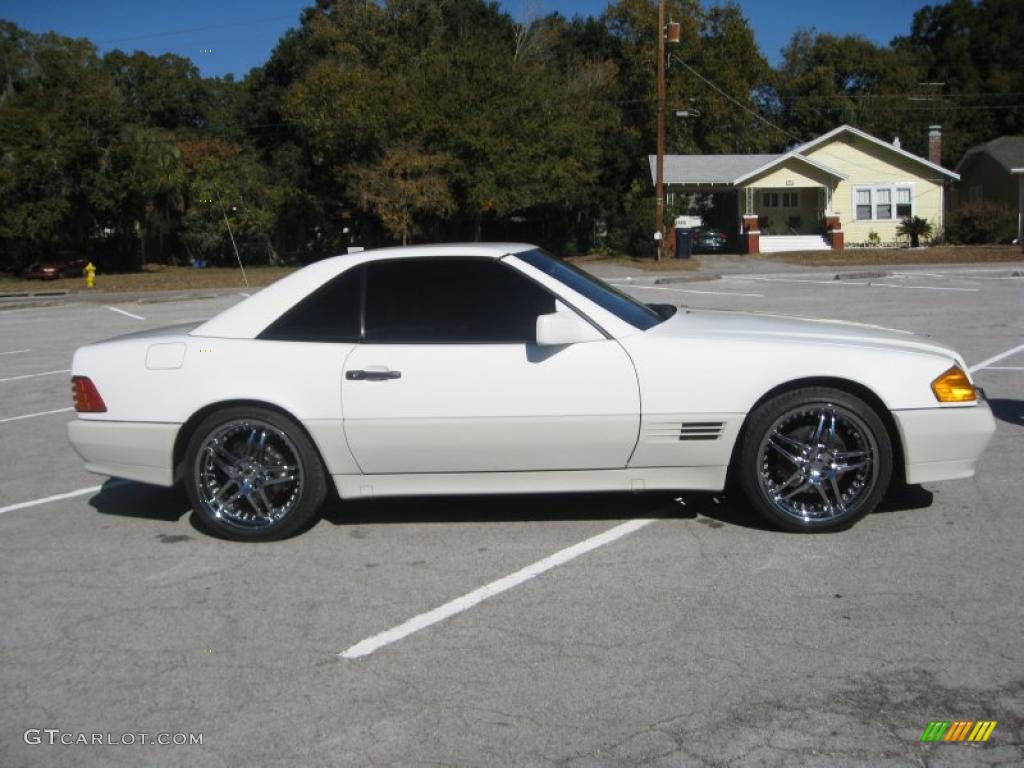 Polar White 1994 Mercedes-Benz SL 500 Roadster Exterior Photo #42152964