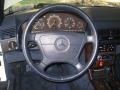 1994 Mercedes-Benz SL Blue Interior Steering Wheel Photo