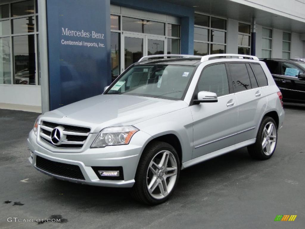 Iridium Silver Metallic 2011 Mercedes-Benz GLK 350 Exterior Photo #42154072