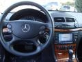 Black 2008 Mercedes-Benz E 550 Sedan Steering Wheel