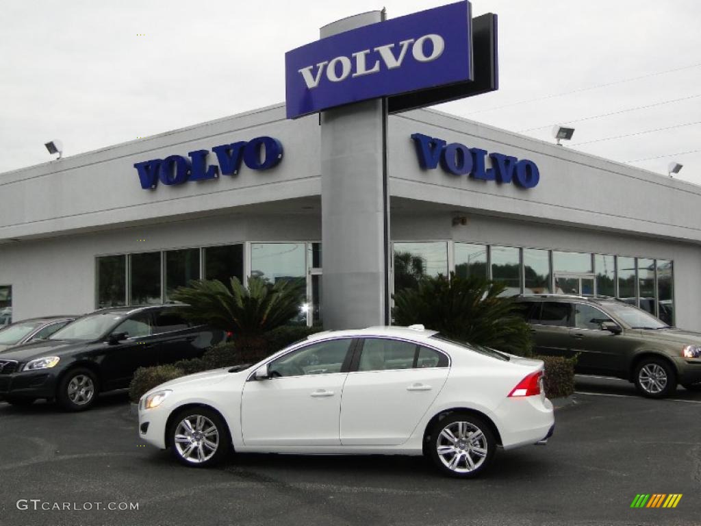 Ice White 2011 Volvo S60 T6 AWD Exterior Photo #42154676