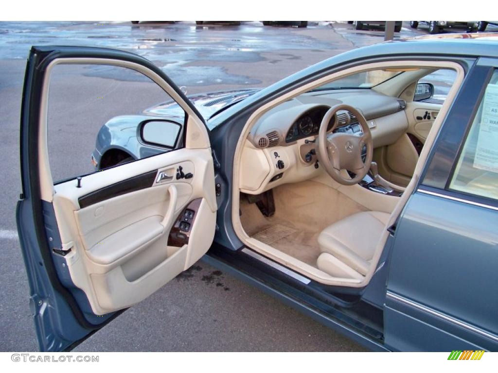 Stone Interior 2006 Mercedes-Benz C 350 4Matic Luxury Photo #42155404