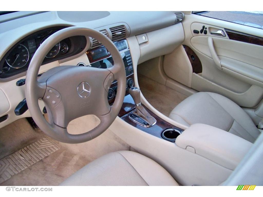 Stone Interior 2006 Mercedes-Benz C 350 4Matic Luxury Photo #42155433