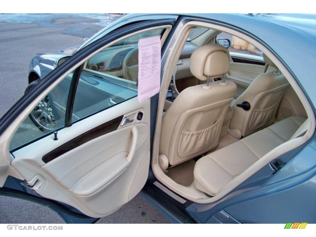 Stone Interior 2006 Mercedes-Benz C 350 4Matic Luxury Photo #42155480