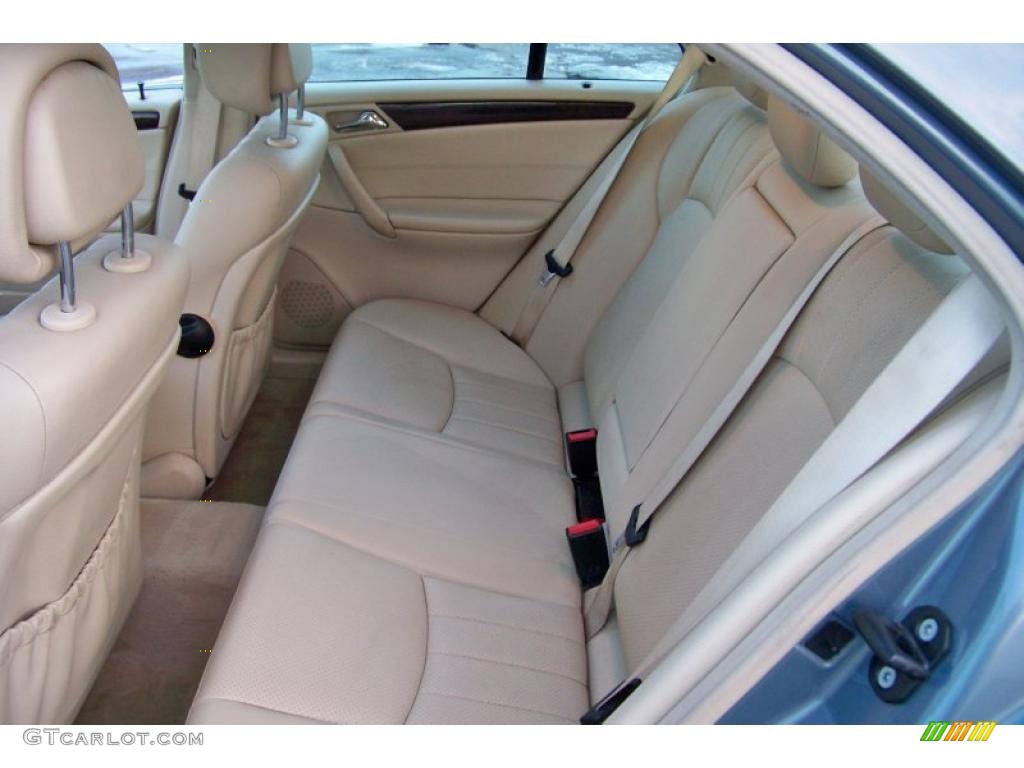 Stone Interior 2006 Mercedes-Benz C 350 4Matic Luxury Photo #42155496
