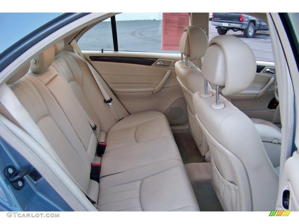 Stone Interior 2006 Mercedes-Benz C 350 4Matic Luxury Photo #42155521