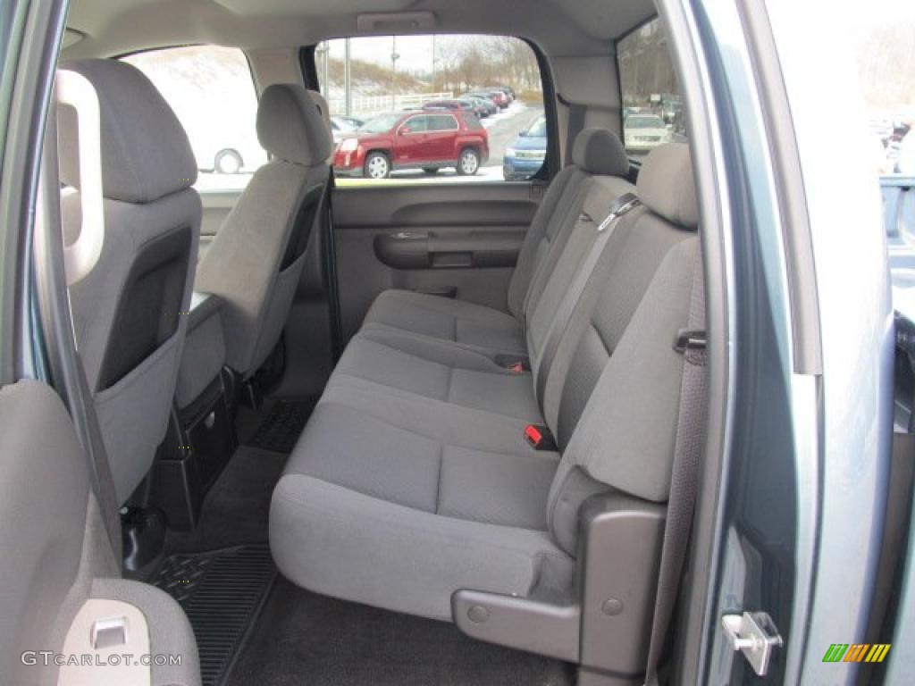 2009 Silverado 1500 LT Crew Cab 4x4 - Blue Granite Metallic / Ebony photo #13