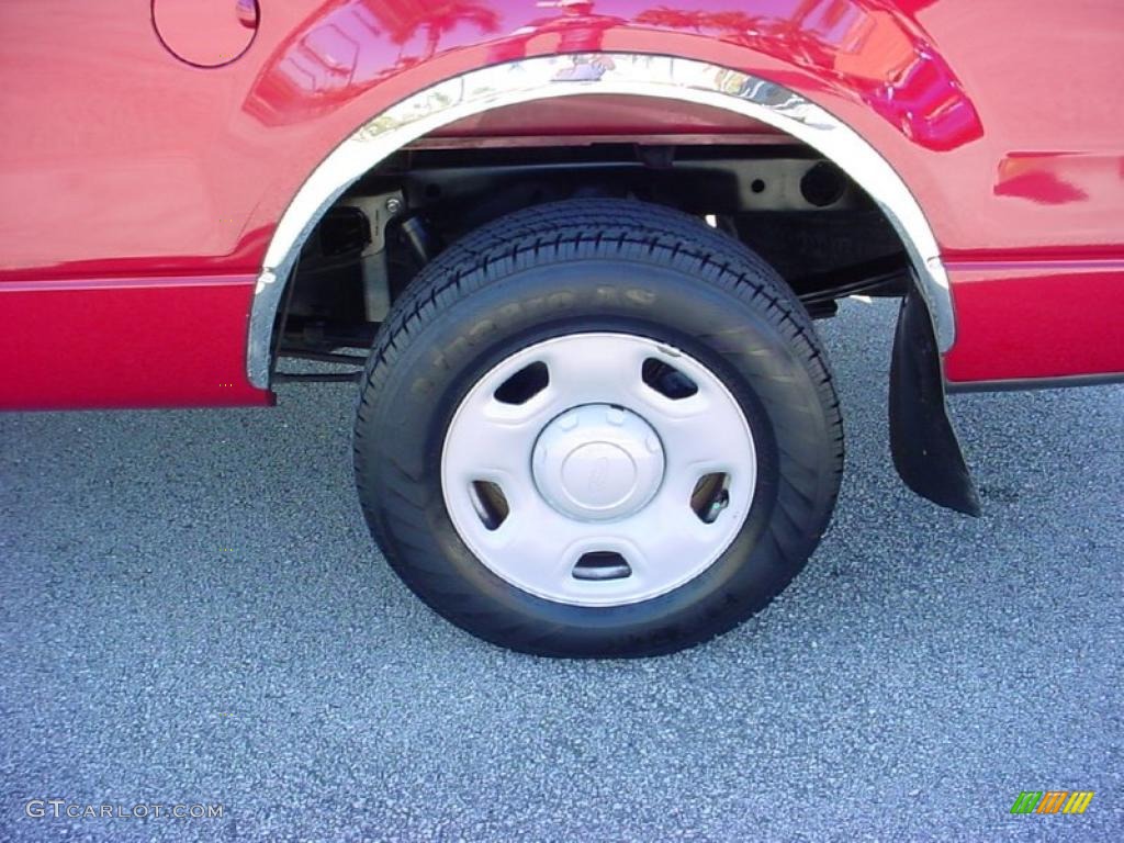 2007 F150 XL Regular Cab - Redfire Metallic / Medium Flint photo #11