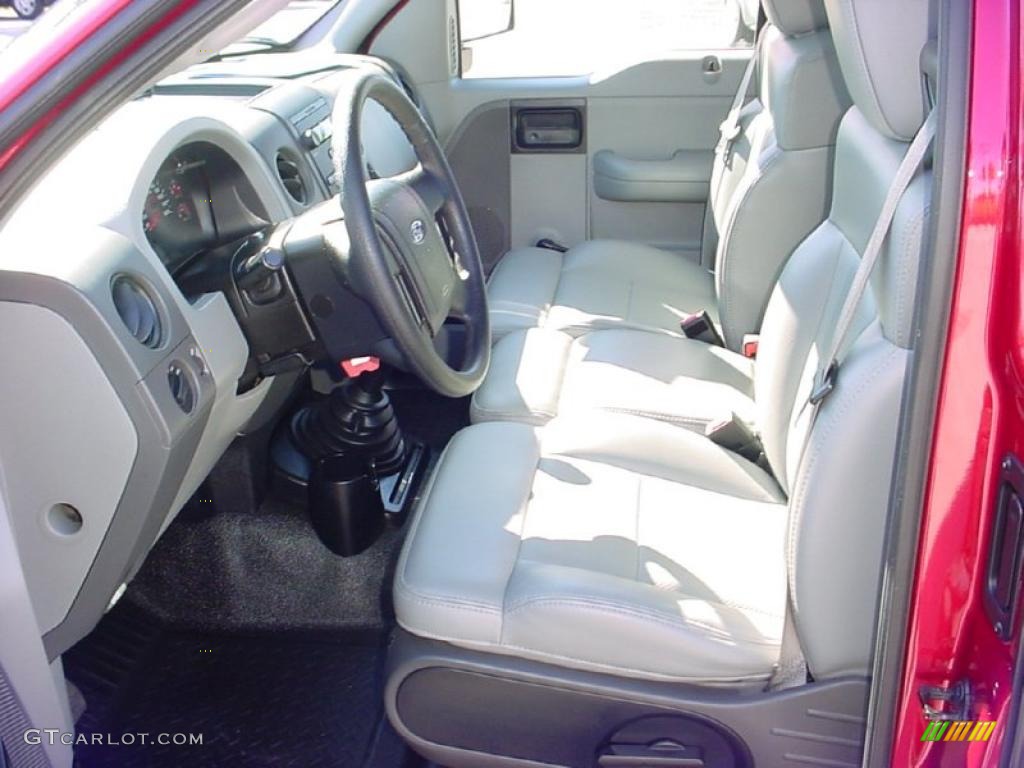 2007 F150 XL Regular Cab - Redfire Metallic / Medium Flint photo #19