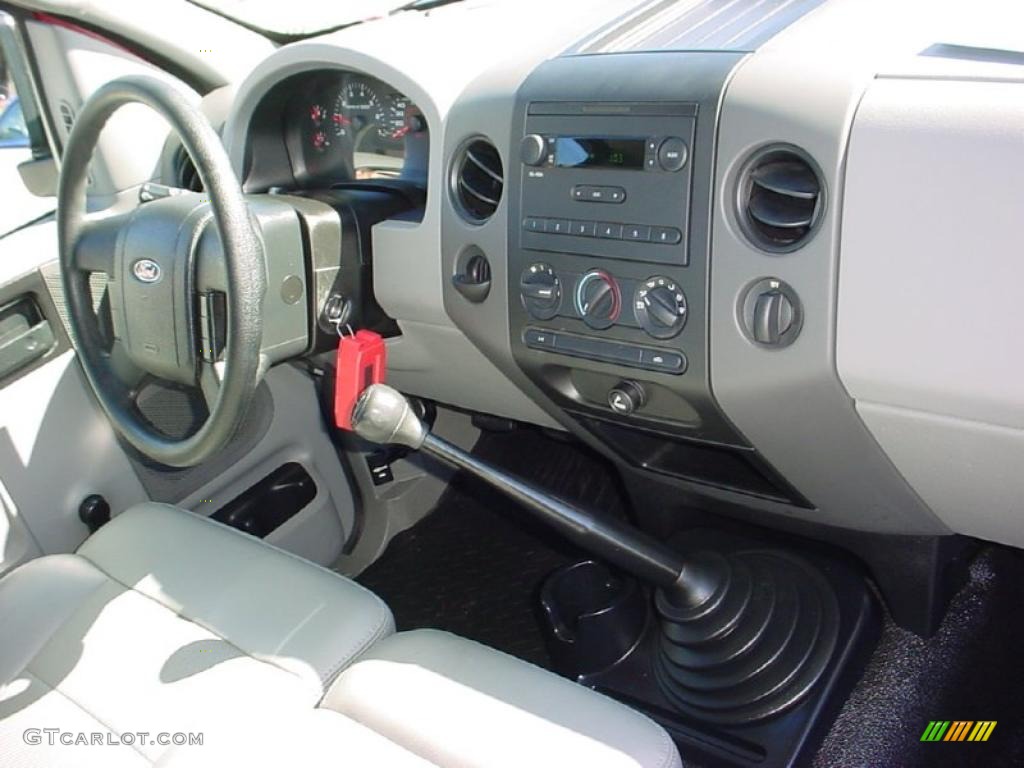 2007 F150 XL Regular Cab - Redfire Metallic / Medium Flint photo #25