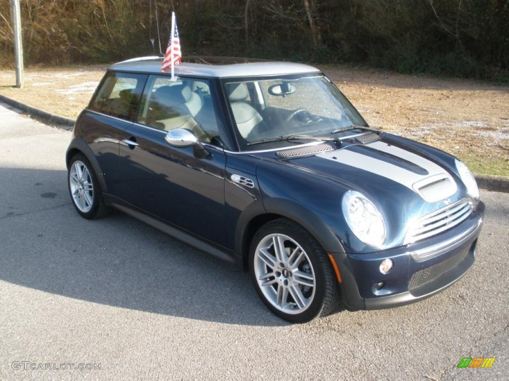 Space Blue Metallic 2006 Mini Cooper S Hardtop Exterior Photo #42161188