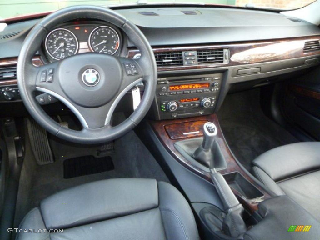 2008 3 Series 335i Sedan - Crimson Red / Black photo #7