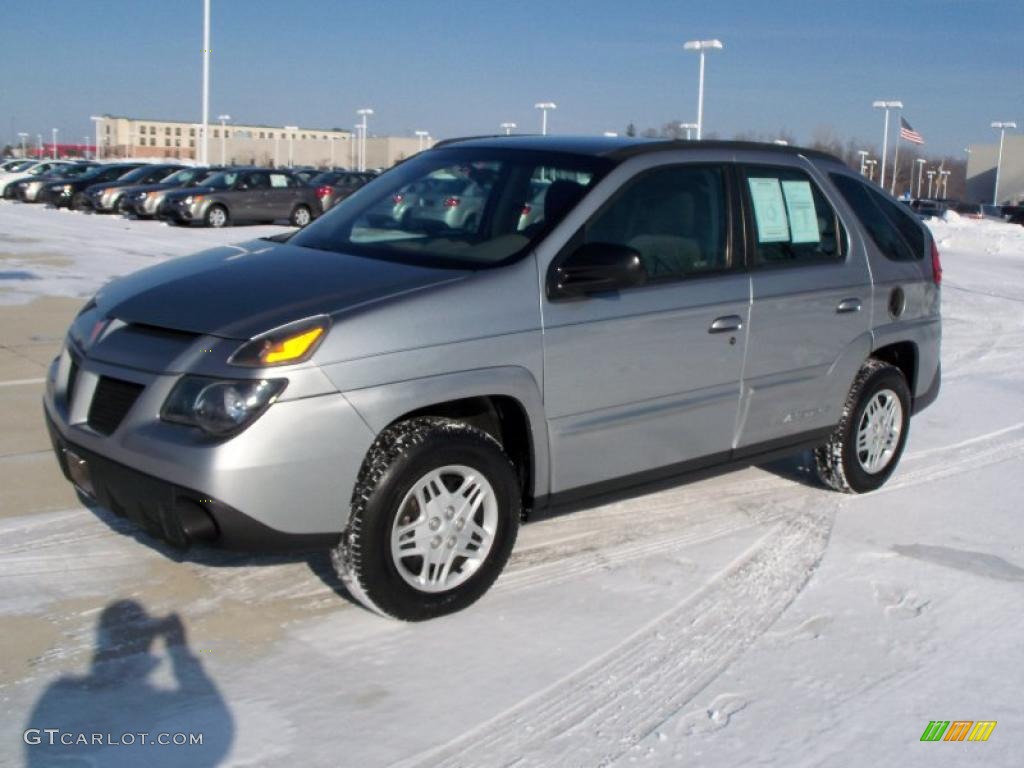 Liquid Gray Metallic 2004 Pontiac Aztek Standard Aztek Model Exterior Photo #42161388