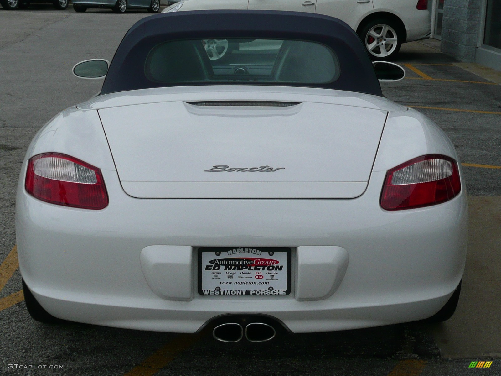 2007 Boxster  - Carrara White / Stone Grey photo #6