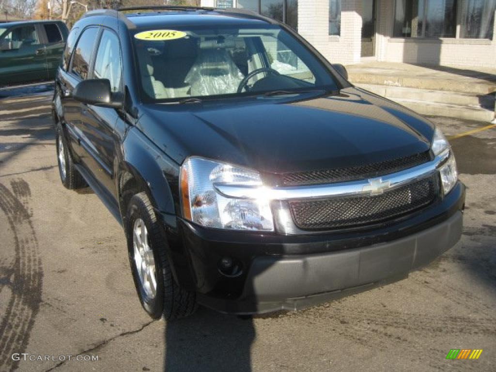 2005 Equinox LS - Black / Light Gray photo #1