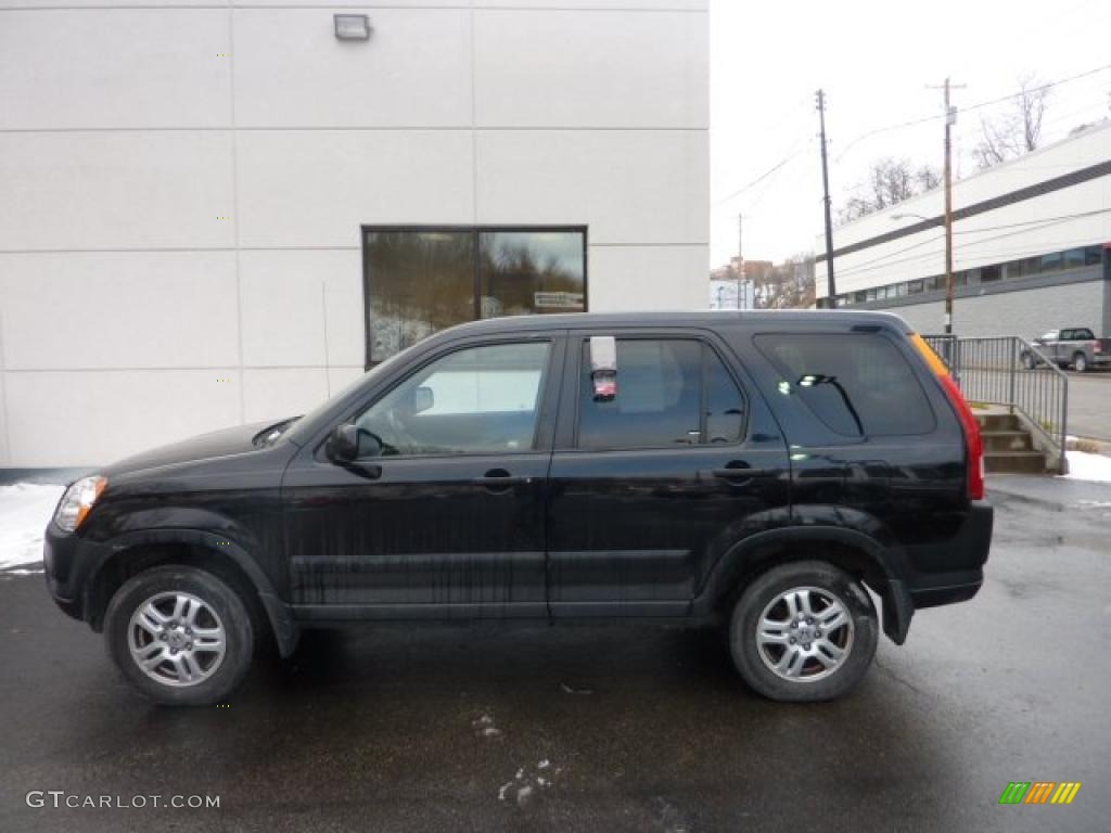 2004 CR-V EX 4WD - Nighthawk Black Pearl / Black photo #1
