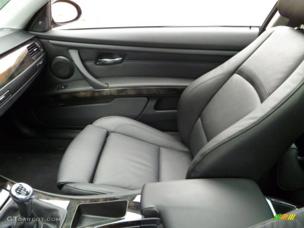 2009 3 Series 335i Coupe - Space Grey Metallic / Black photo #20
