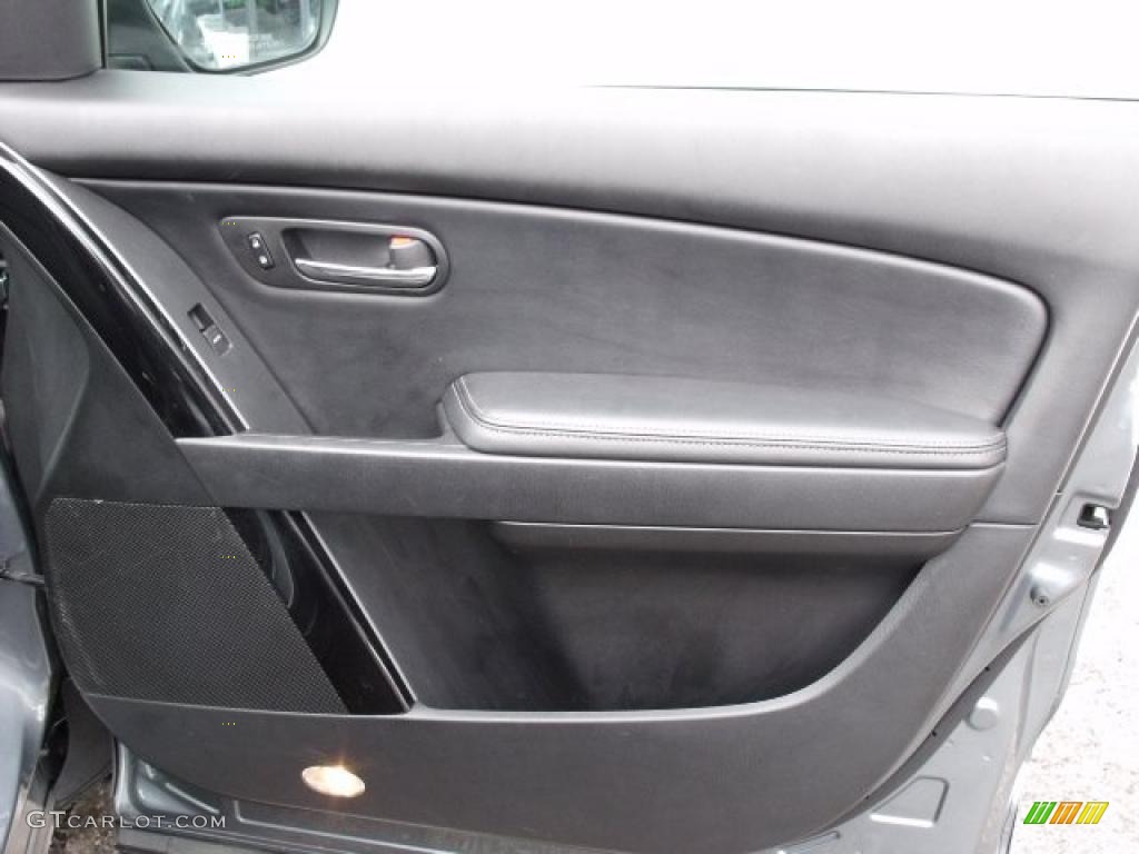 2010 Mazda CX-9 Touring AWD Black Door Panel Photo #42163764
