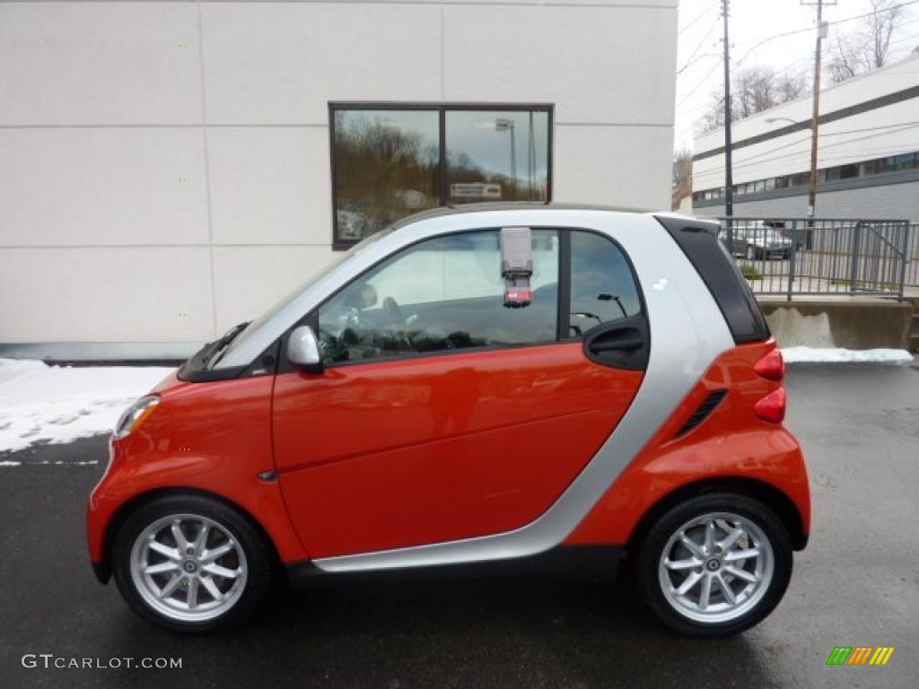 Rally Red 2008 Smart fortwo passion coupe Exterior Photo #42164185