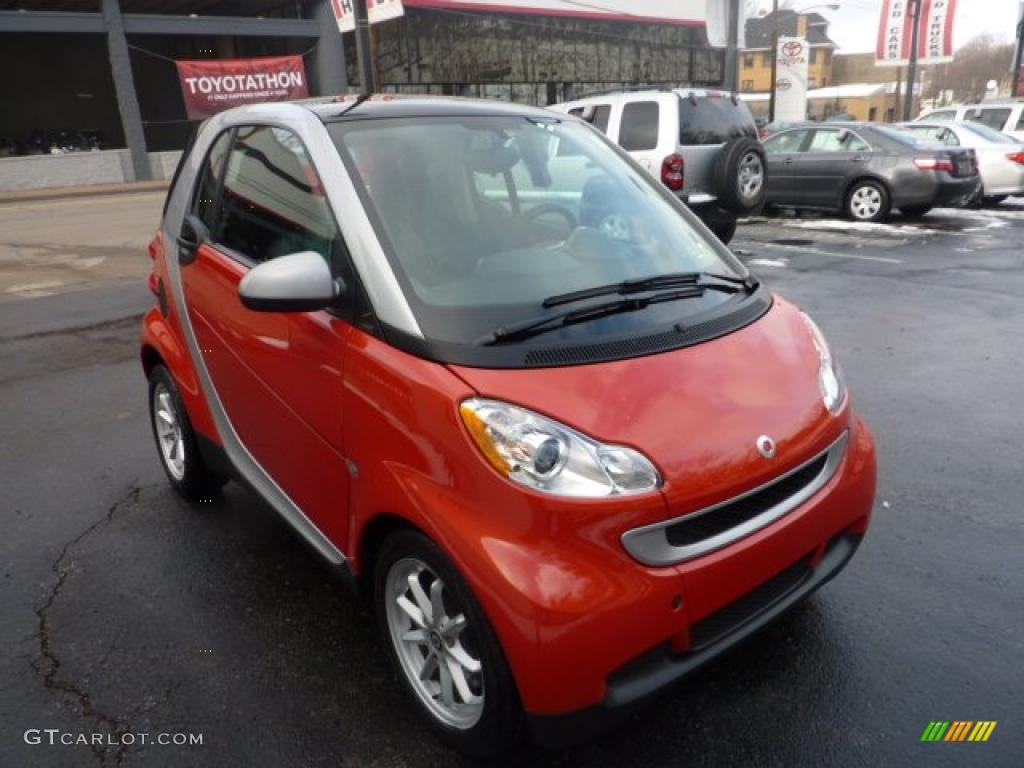 Rally Red 2008 Smart fortwo passion coupe Exterior Photo #42164268