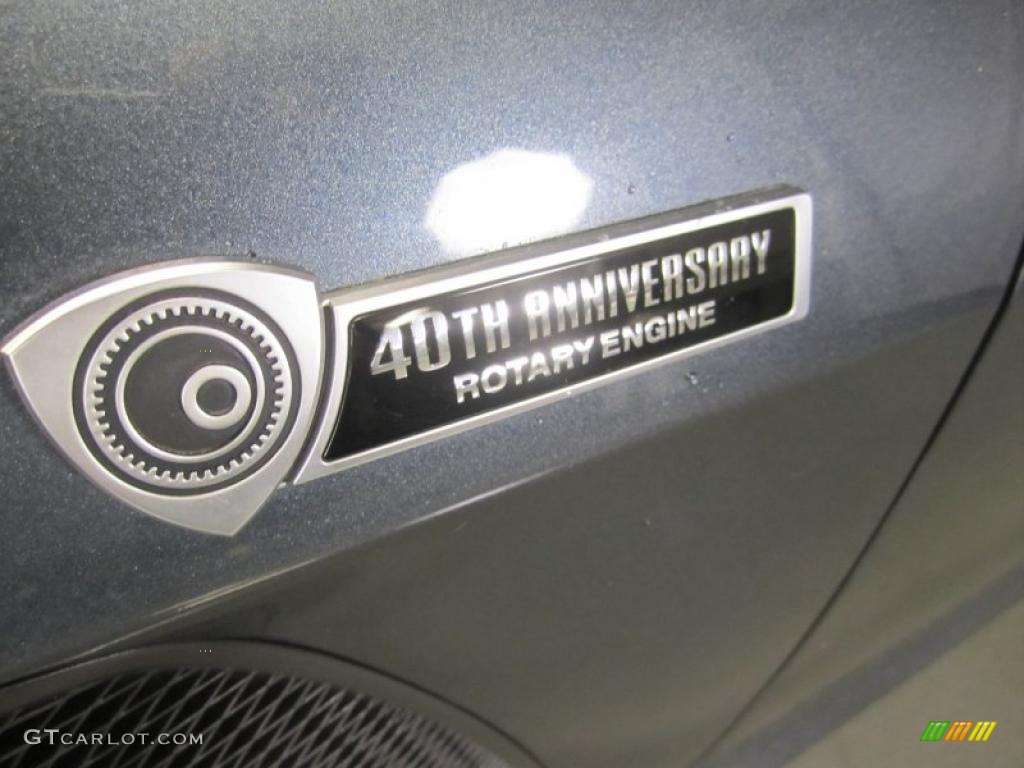 2008 RX-8 40th Anniversary Edition - Metropolitan Gray Mica / Cosmo Red photo #8