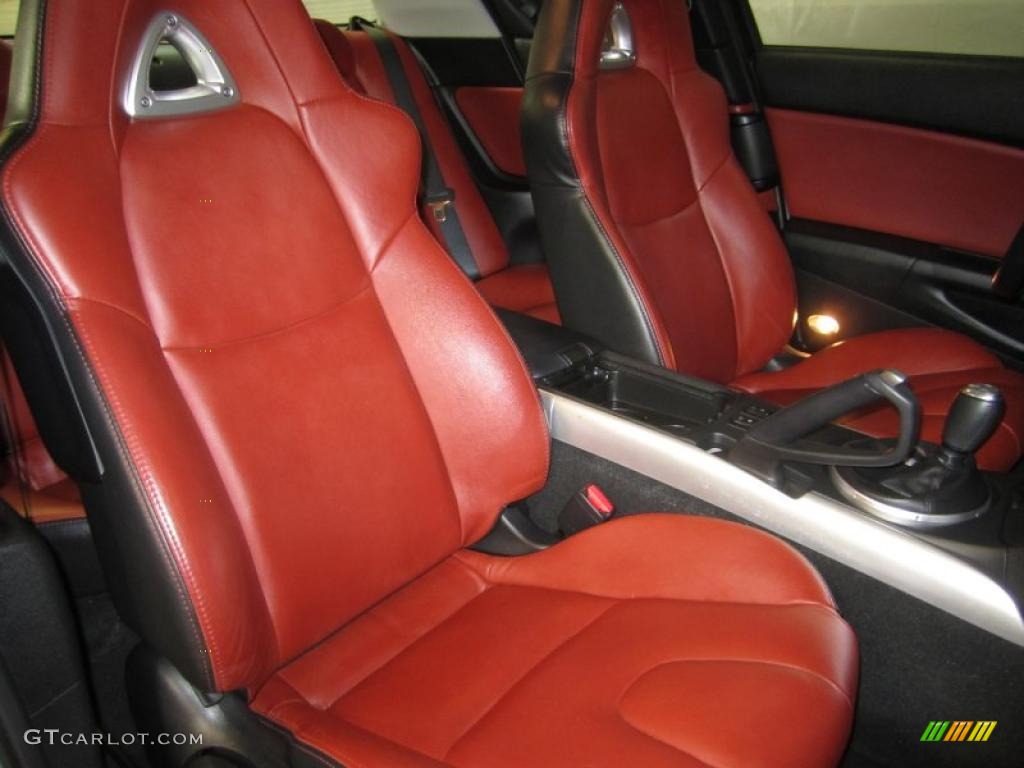 Cosmo Red Interior 2008 Mazda RX-8 40th Anniversary Edition Photo #42164568