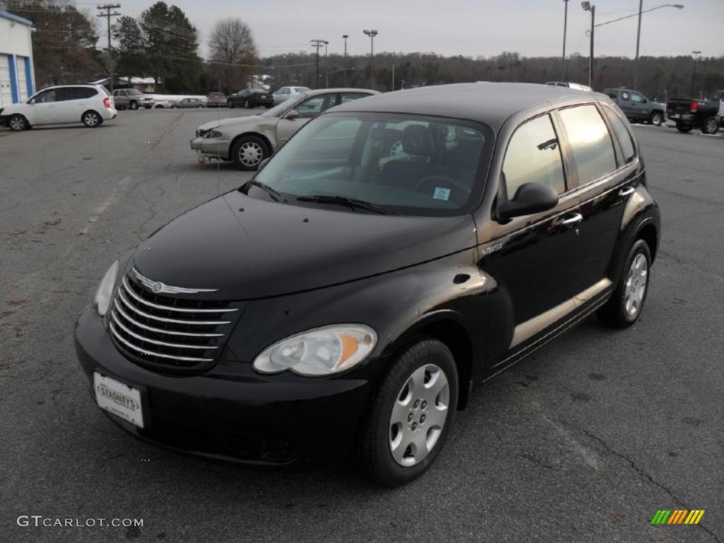 2006 PT Cruiser  - Brilliant Black Crystal Pearl / Pastel Slate Gray photo #1