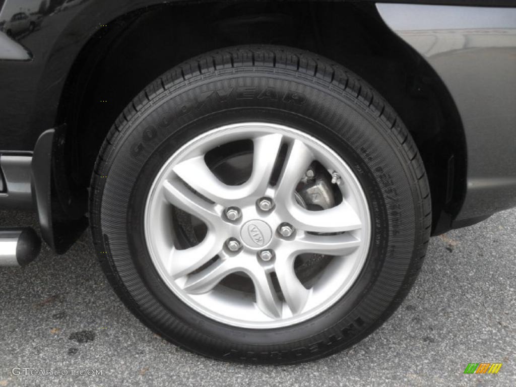 2008 Kia Sportage EX V6 Wheel Photo #42166120