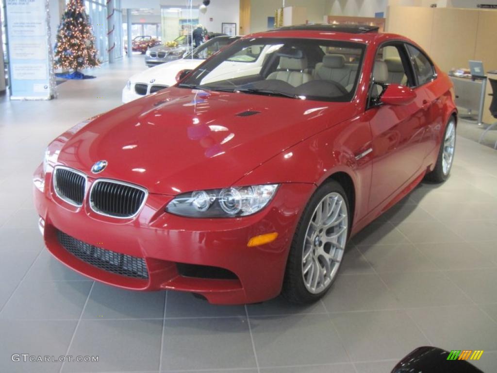 Melbourne Red Metallic 2011 BMW M3 Coupe Exterior Photo #42166640