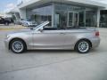 2011 Cashmere Silver Metallic BMW 1 Series 128i Convertible  photo #3