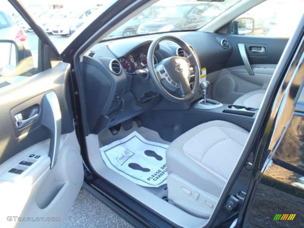 2011 Rogue SV - Wicked Black / Gray photo #5