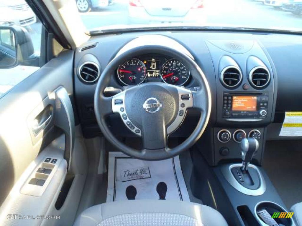 2011 Rogue SV - Wicked Black / Gray photo #6