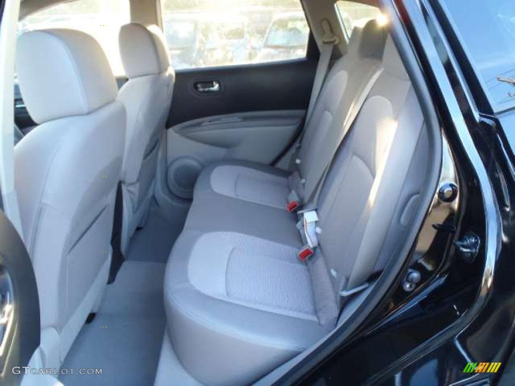 2011 Rogue SV - Wicked Black / Gray photo #7