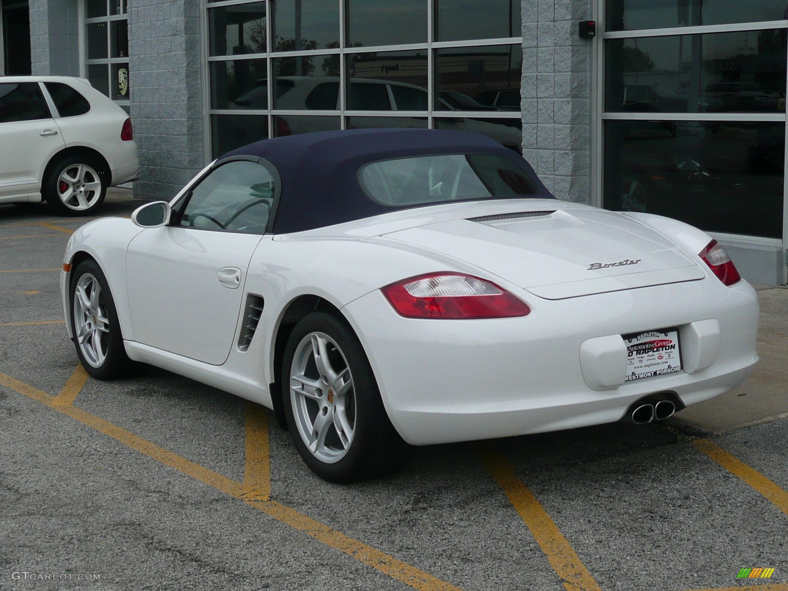 2007 Boxster  - Carrara White / Stone Grey photo #7