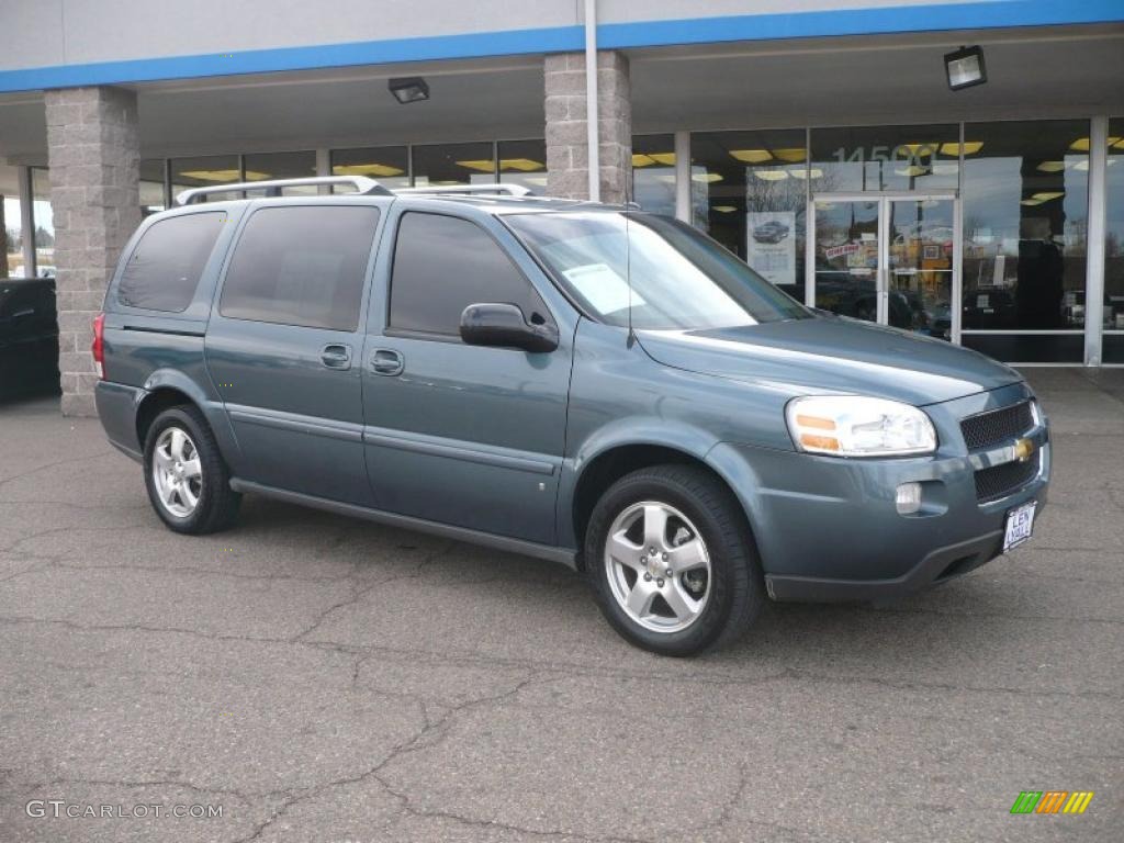 2007 Uplander LT - Blue Granite Metallic / Medium Gray photo #1