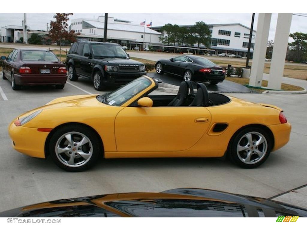 2001 Boxster  - Speed Yellow / Black photo #7