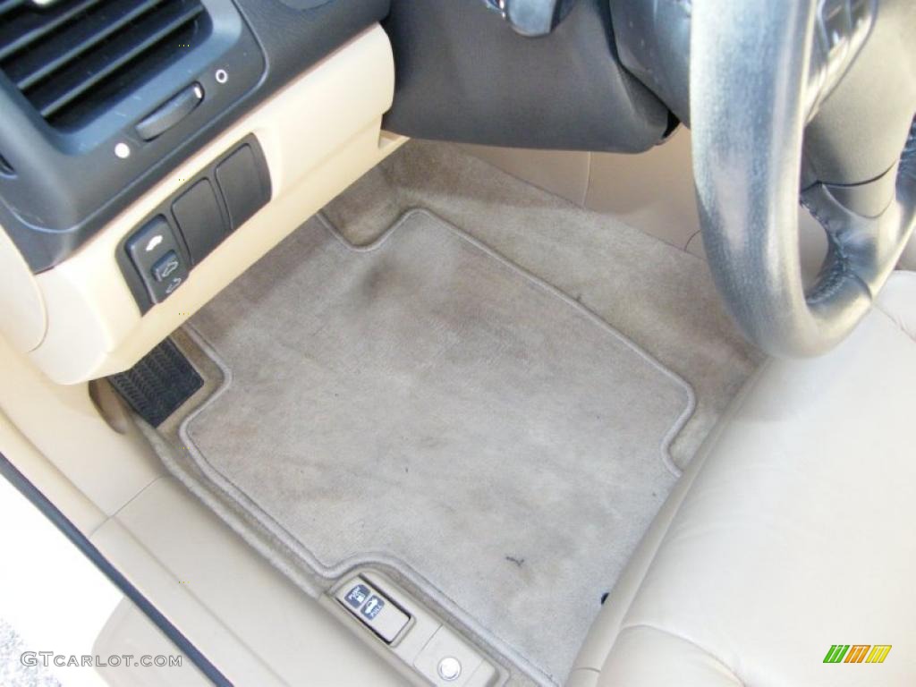 2007 Accord EX-L Coupe - Taffeta White / Ivory photo #14