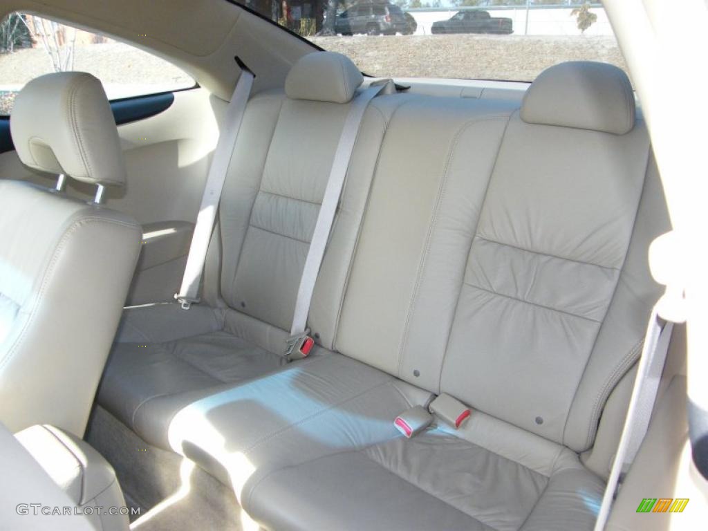 2007 Accord EX-L Coupe - Taffeta White / Ivory photo #19