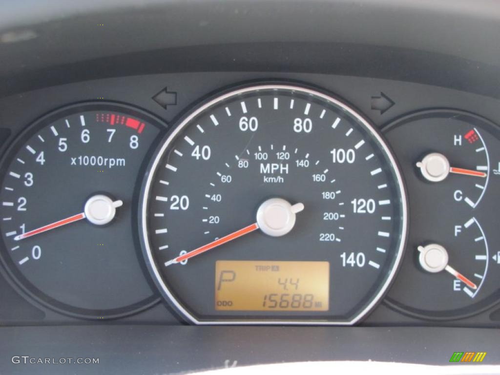 2010 Kia Rondo LX Gauges Photo #42173240