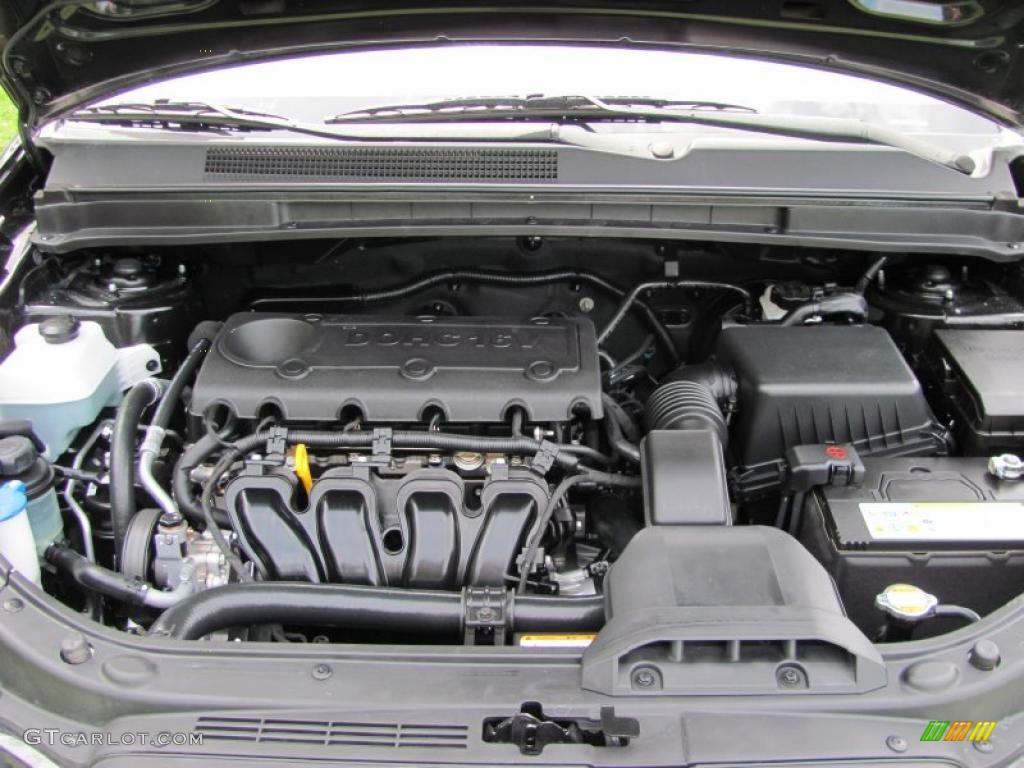 2010 Kia Rondo LX 2.4 Liter DOHC 16-Valve 4 Cylinder Engine Photo #42173372