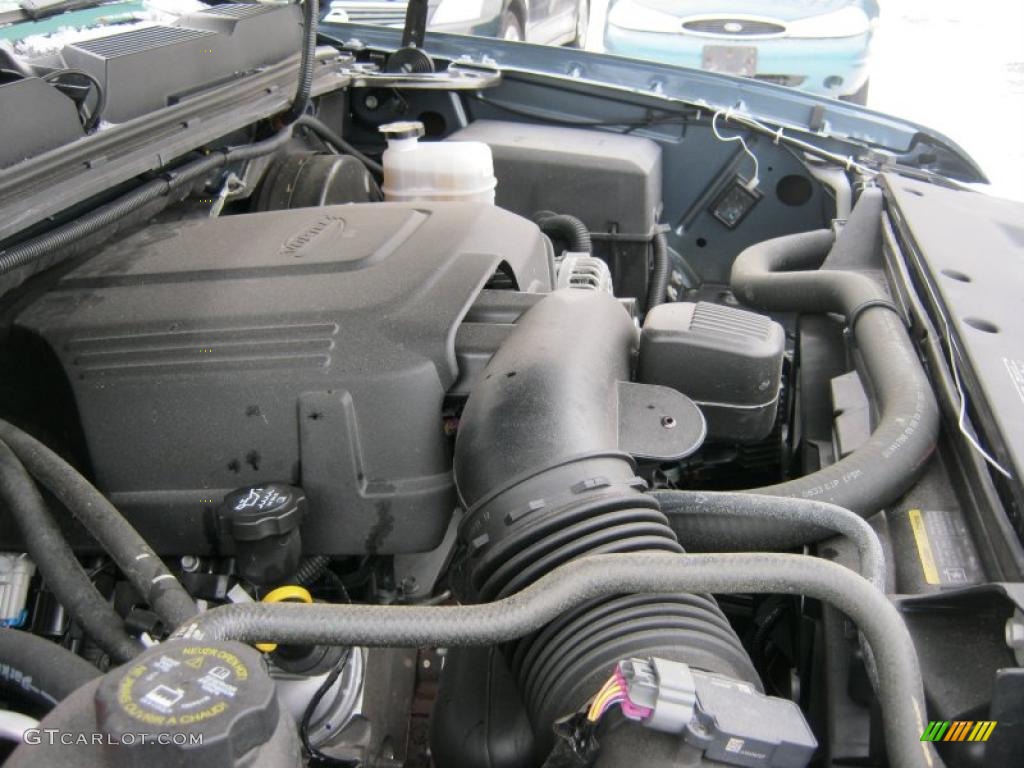 2009 Chevrolet Silverado 1500 LS Extended Cab 4x4 4.8 Liter OHV 16-Valve Vortec V8 Engine Photo #42173936