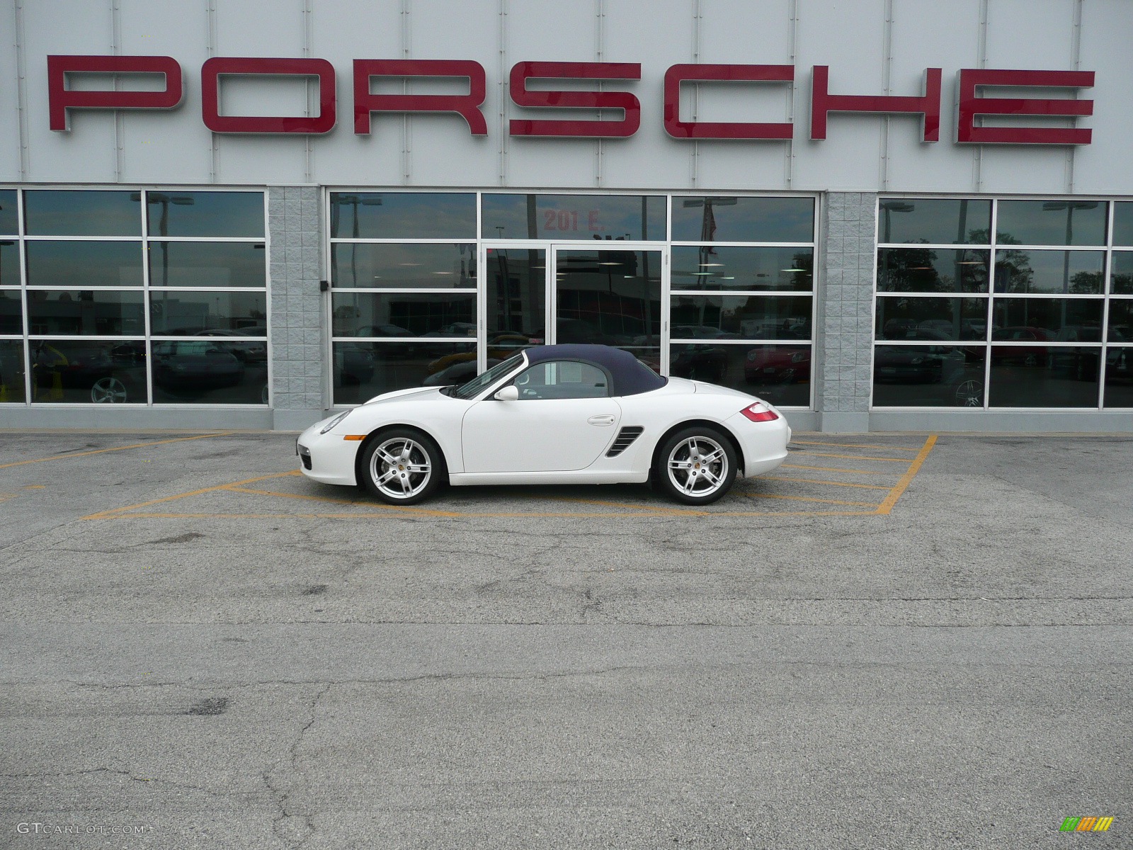 2007 Boxster  - Carrara White / Stone Grey photo #8