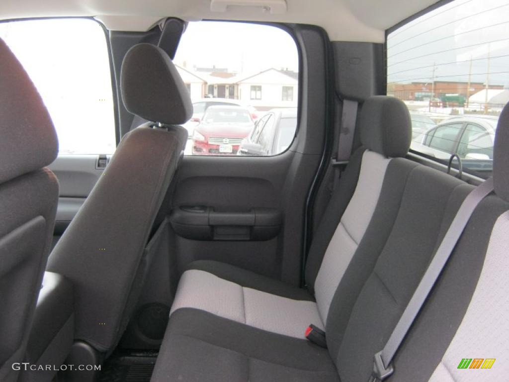 2009 Silverado 1500 LS Extended Cab 4x4 - Blue Granite Metallic / Dark Titanium photo #19