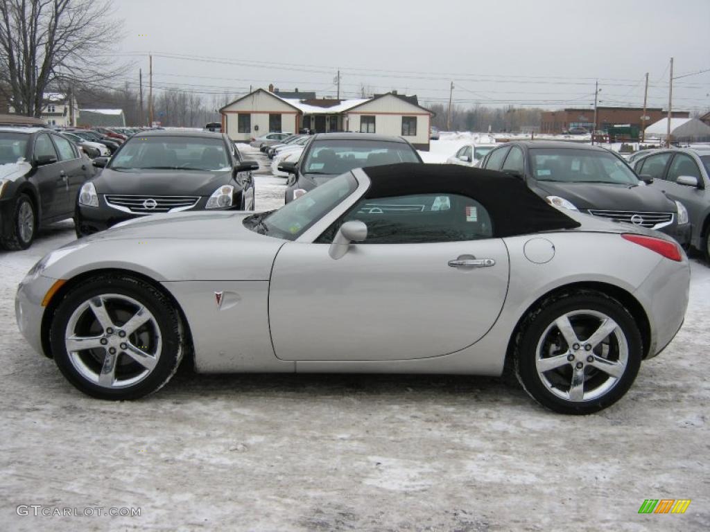 Cool Silver 2006 Pontiac Solstice Roadster Exterior Photo #42174684