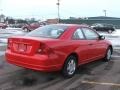 2001 Rallye Red Honda Civic LX Coupe  photo #7