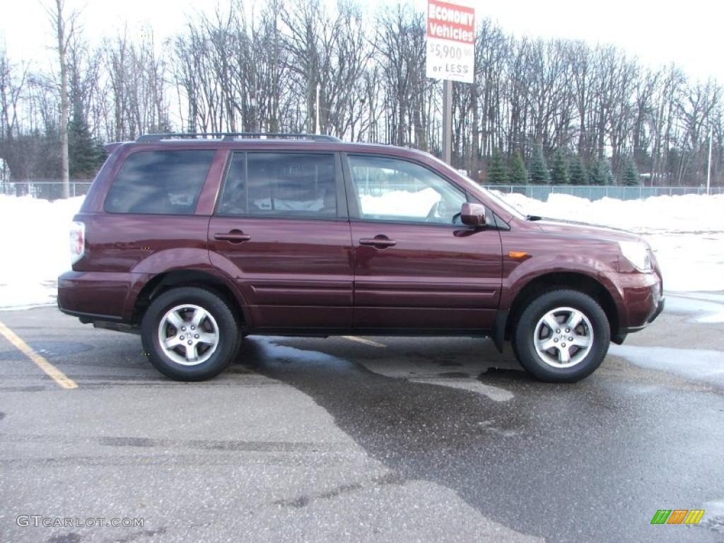 Dark Cherry Pearl 2008 Honda Pilot Special Edition Exterior Photo #42178308