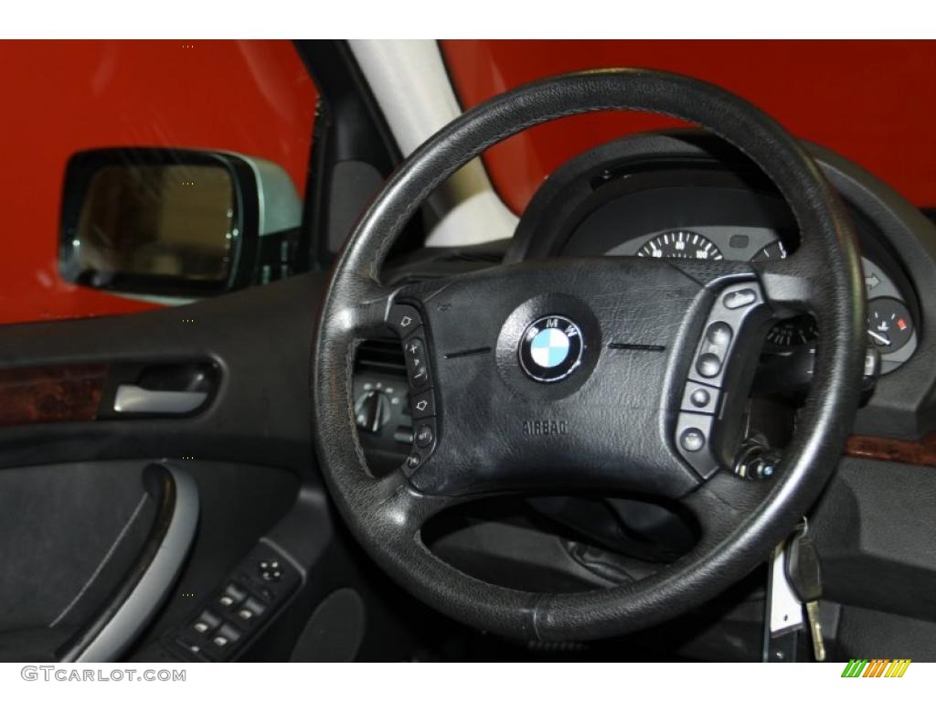 2005 X5 3.0i - Titanium Silver Metallic / Black photo #9