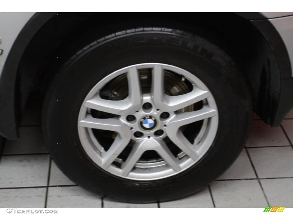 2005 X5 3.0i - Titanium Silver Metallic / Black photo #12