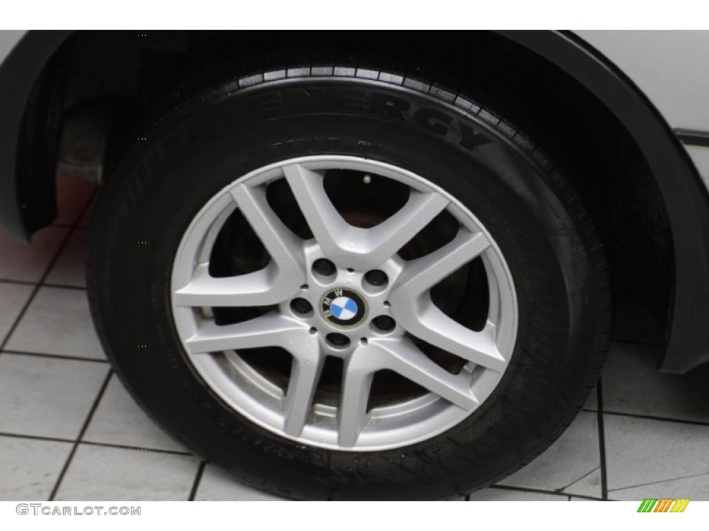 2005 X5 3.0i - Titanium Silver Metallic / Black photo #13